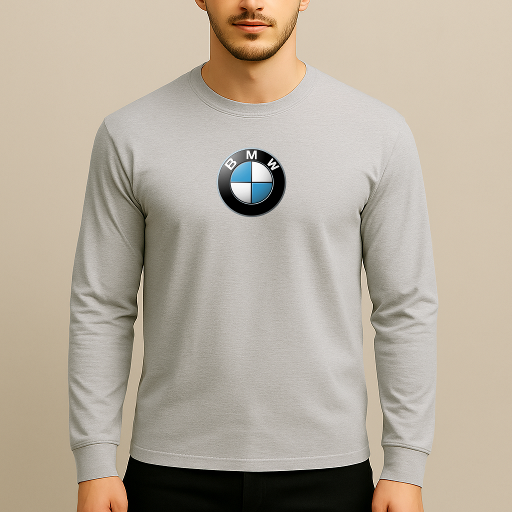 Men's BMW Motorsports Car Long Sleeve T-Shirt